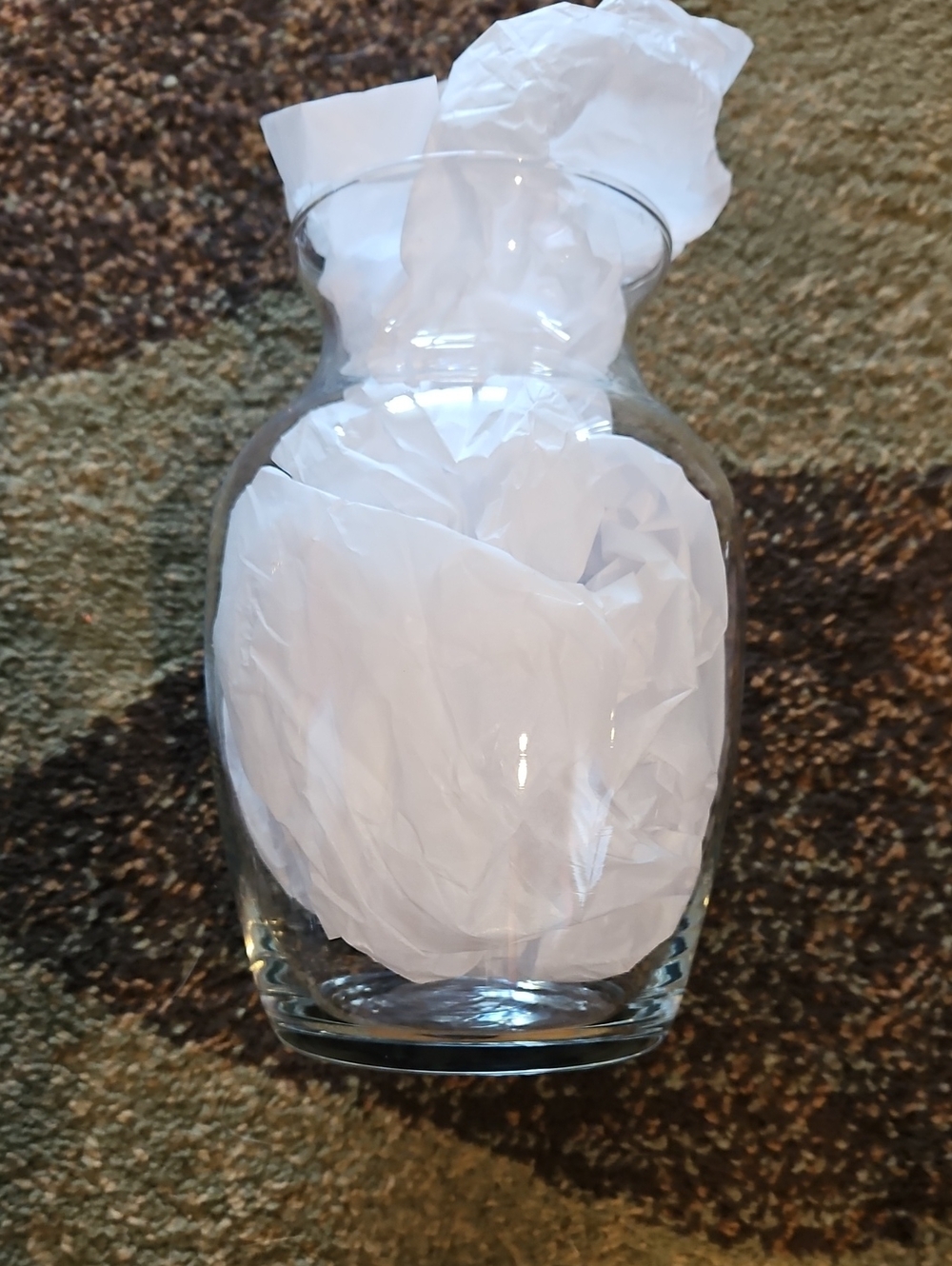 Clear Glass Vase